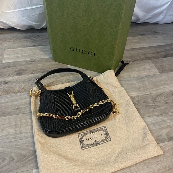 Jackie 1961 Lizard Mini Bag - Picture 3 of 6